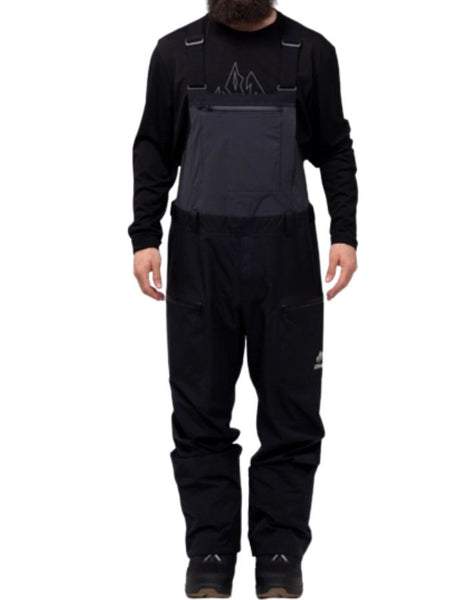 Jones Shralpinist Stretch Recycled Bib Pant | Stealth Black