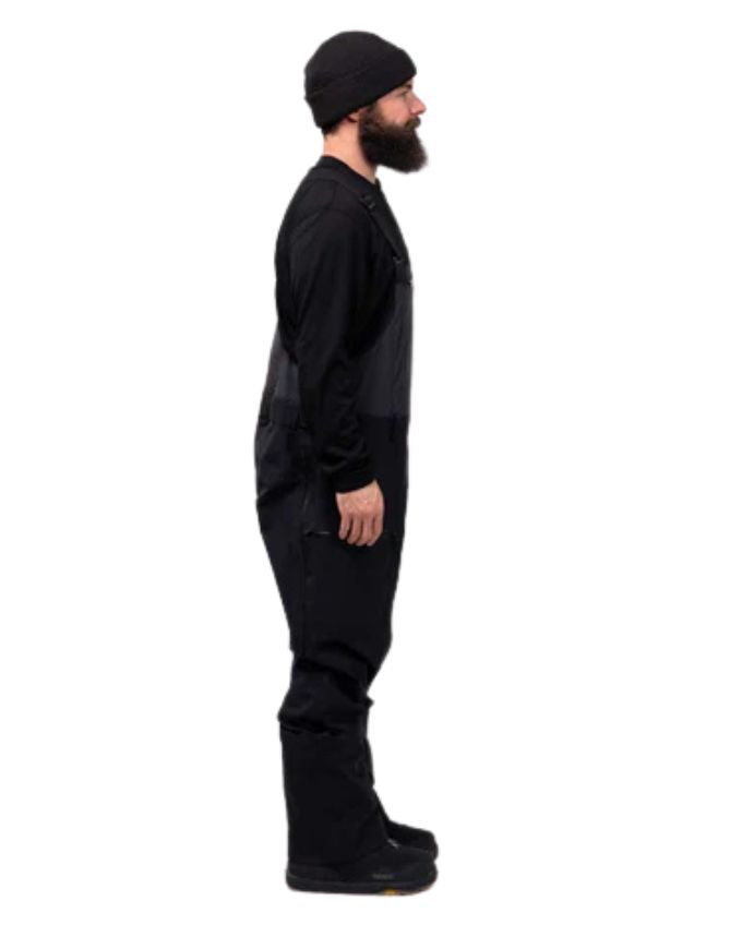 Jones Shralpinist Stretch Recycled Bib Pant | Stealth Black