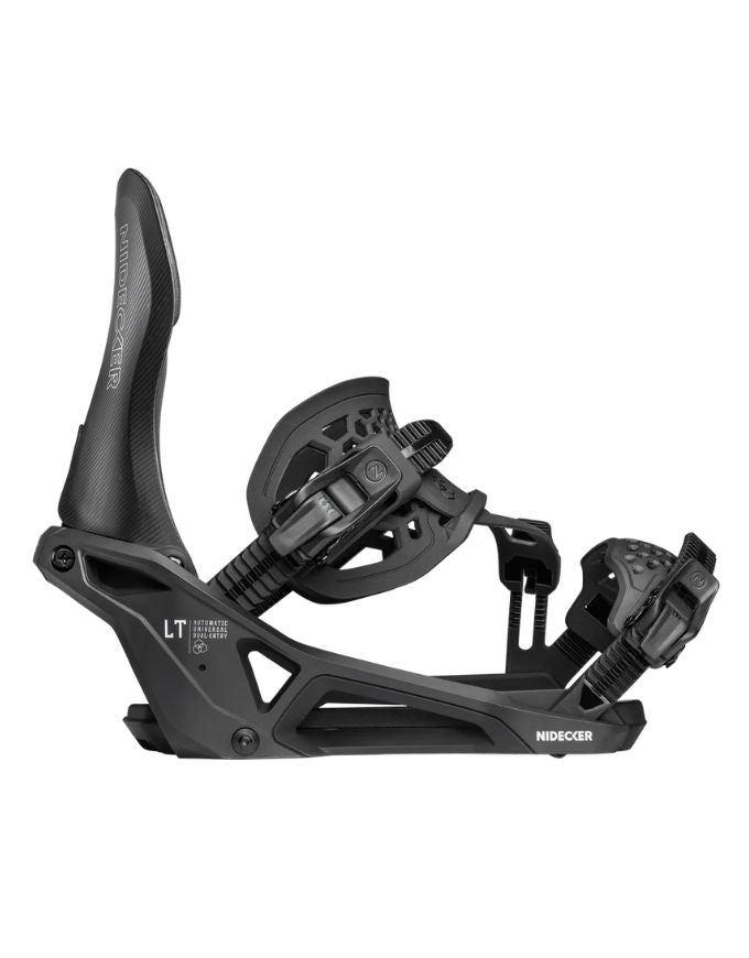 Nidecker LT Supermatic Snowboard Binding 2026 | Black