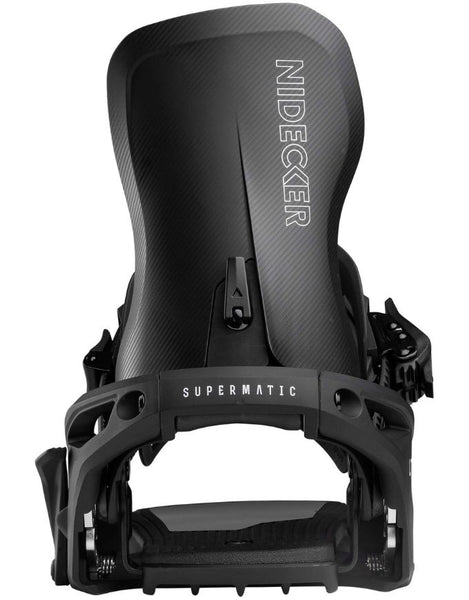 Nidecker LT Supermatic Snowboard Binding 2026 | Black