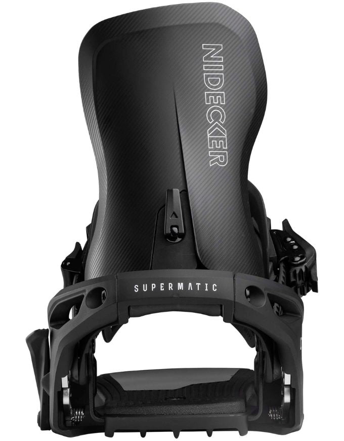 Nidecker LT Supermatic Snowboard Binding 2026 | Black