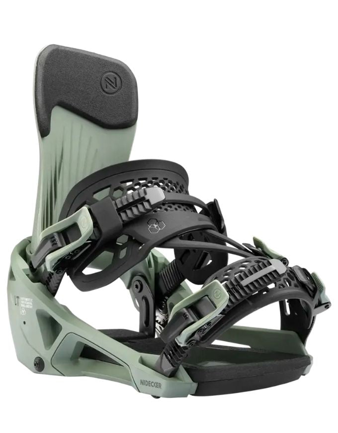 Nidecker LT Supermatic Snowboard Binding 2026 | Olive