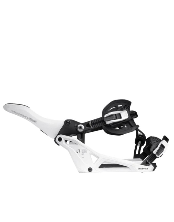 Nidecker LT Supermatic Snowboard Binding 2026 | White