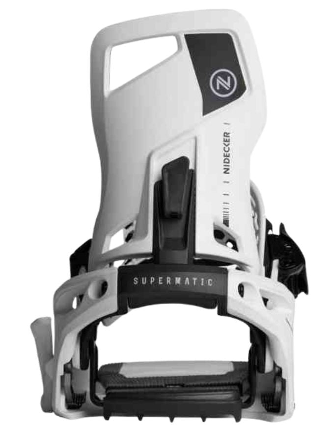 Nidecker OG Supermatic Snowboard Binding 2026 | White