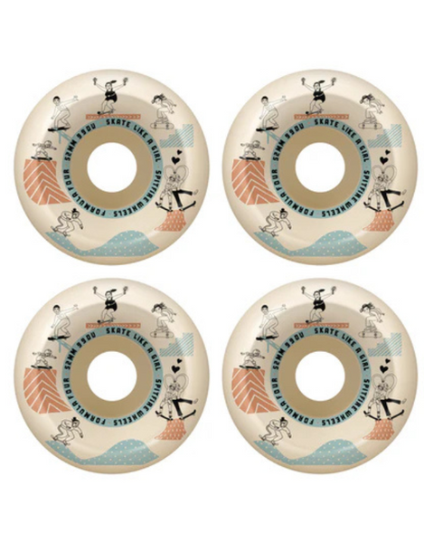 Spitfire F4 Skate Like A Girl SS Conical Full Wheels | 99D/52mm