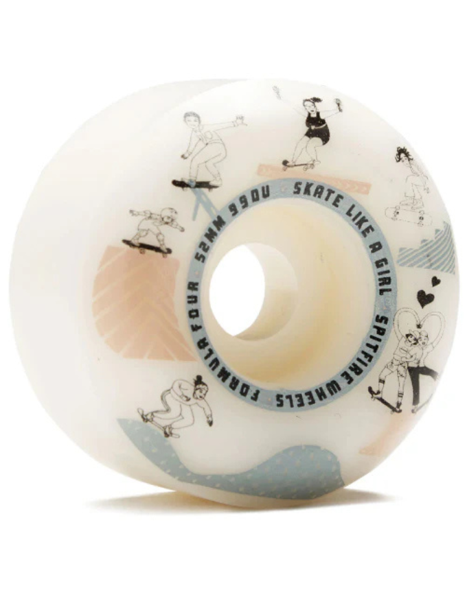 Spitfire F4 Skate Like A Girl SS Conical Full Wheels | 99D/52mm