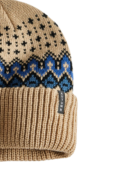Autumn Headwear Fairisle Beanie | Khaki