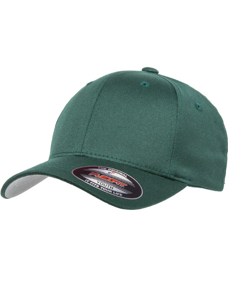 Flexfit 6277Y Worn By The World Youth Cap | Spruce