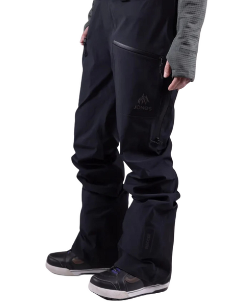 Jones Women's Shralpinist Stretch Recycled Bib Pant | Stealth Black