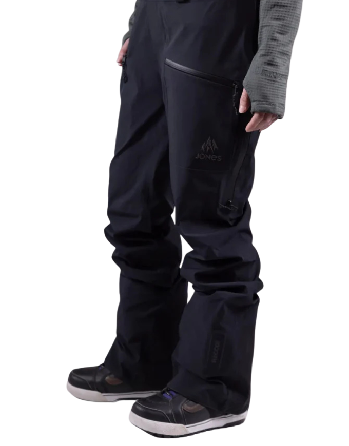 Jones Women's Shralpinist Stretch Recycled Bib Pant | Stealth Black