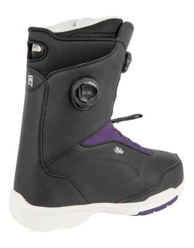 Nitro Scala BOA® Women's Snowboard Boot 2025 | Black/Purple