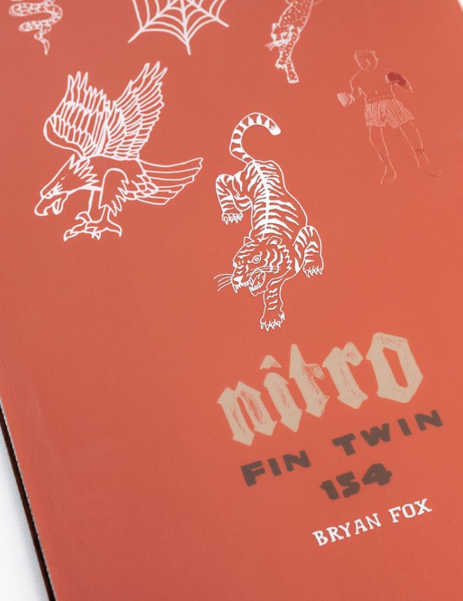 Nitro Fintwin Red Snowboard | 2027
