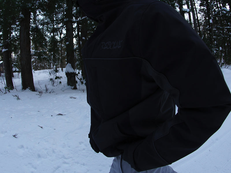 Resolve Switch Jacket | Black/Smoke