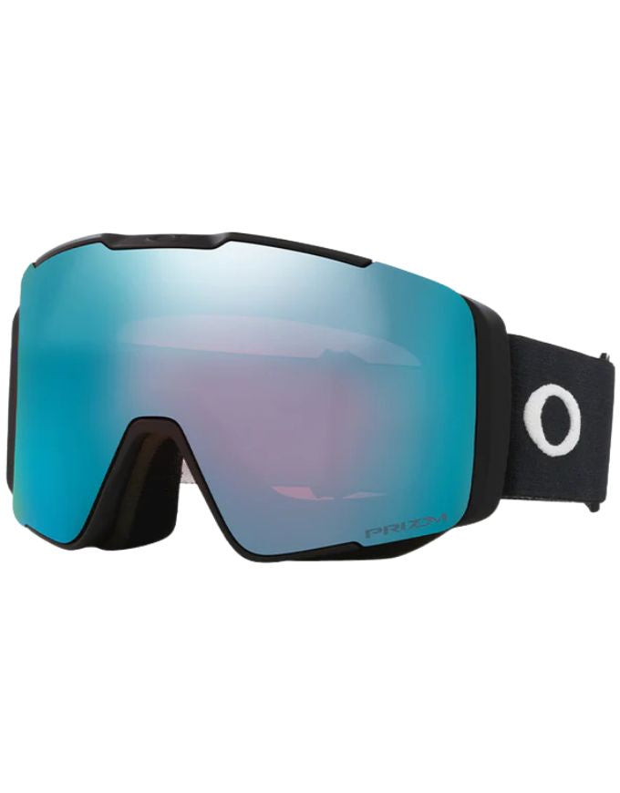 Buy Oakley Line Miner Pro L Asia Fit Snow Goggles | Matte Black - Prizm Sapphire & Torch Iridium Online Australia