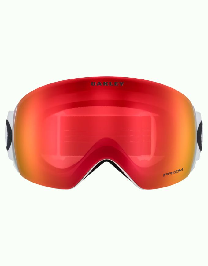 Oakley Flight Deck L Snow Goggles | Matte White - Prizm Torch iridum