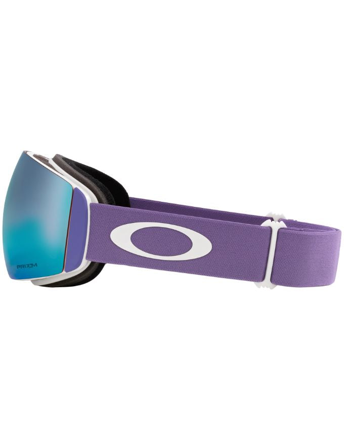 Oakley Flight Deck M Snow Goggles | Lilac - Prizm Sapphire