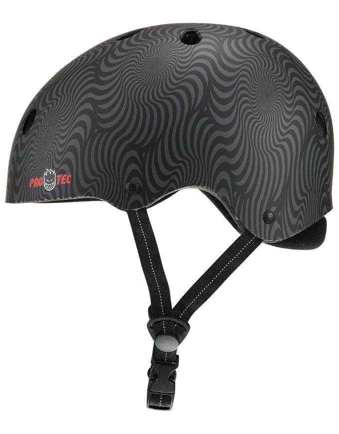 Protec Low Pro Certified Helmet | Spitfire Black Swirl