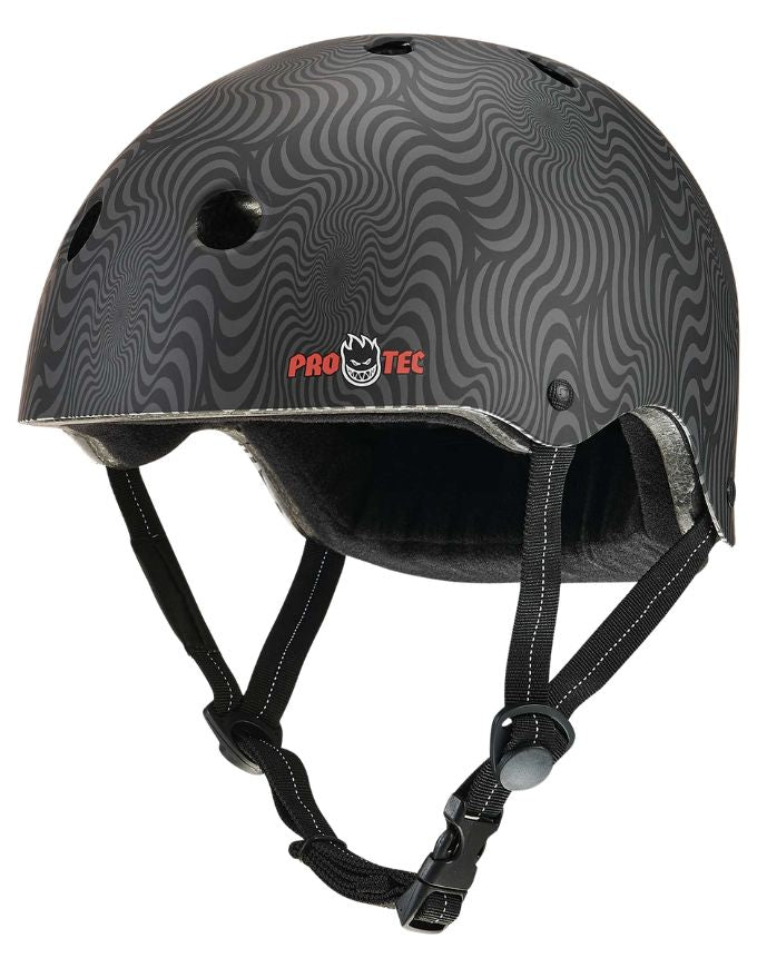Protec Low Pro Certified Helmet | Spitfire Black Swirl