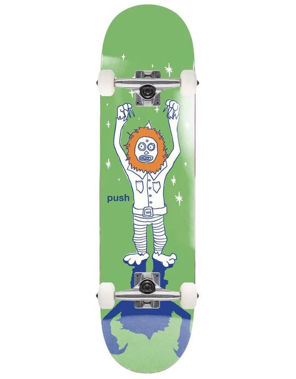 Push Frosty Sketch Complete Skateboard Green | 6.75"