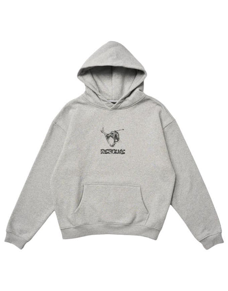 Resolve Linear Hoodie | Grey Marle