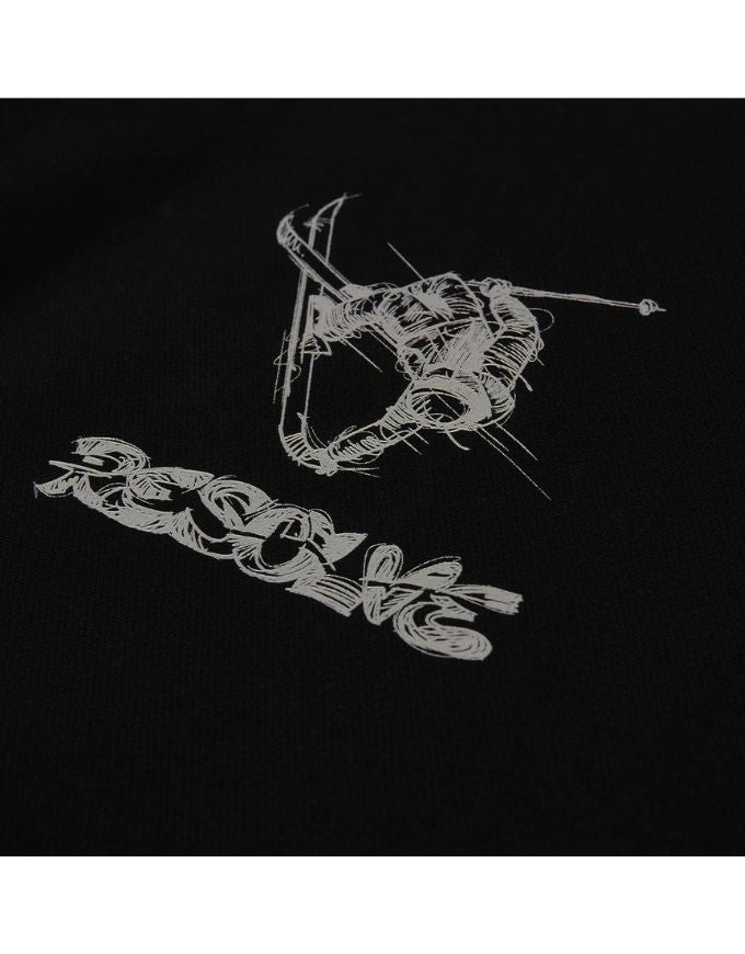 Resolve Linear Hoodie | Black