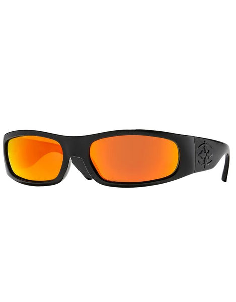Ritual Vision Parasite Sunglasses | Black/Orange Reflective Polarised