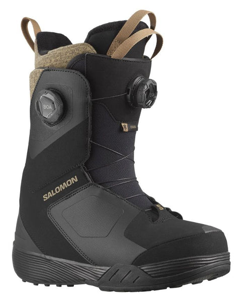 Salomon Kiana Dual Boa Snowboard Boot 2025 | Black/Black/Sepia