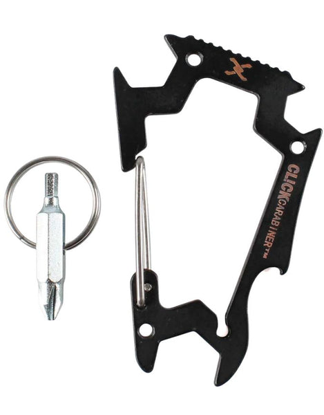 Sk8ology Tool Carabiner Black