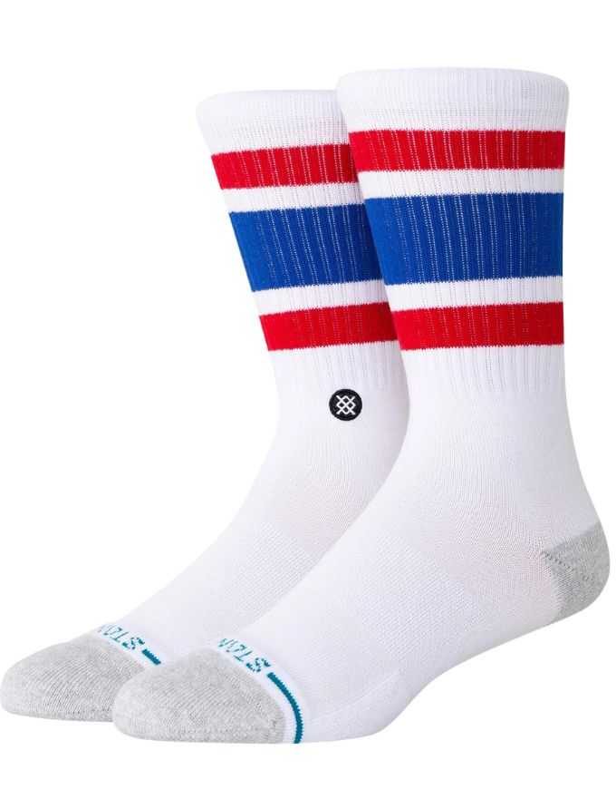 Stance Tube PHI Crew Sock | White