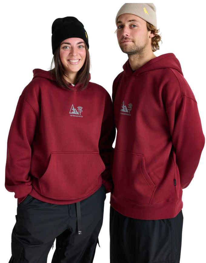 Yuki Threads Alpine Hike Club Hoodie 2026 | Cabernet