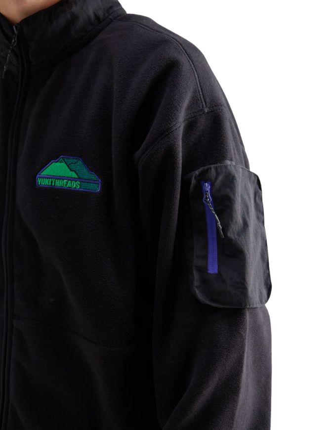 Yuki Threads Eddie Fleece | Black