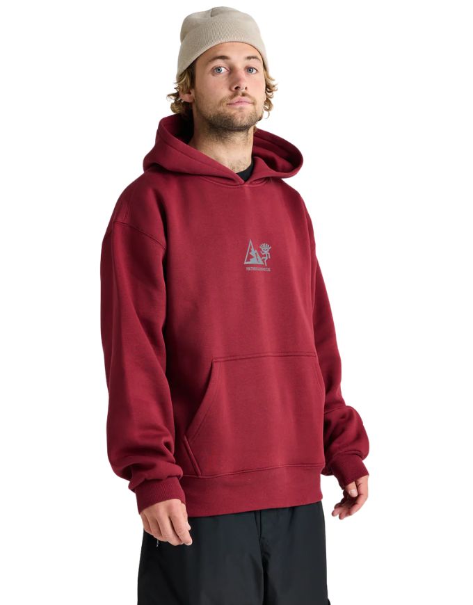 Yuki Threads Alpine Hike Club Hoodie 2026 | Cabernet