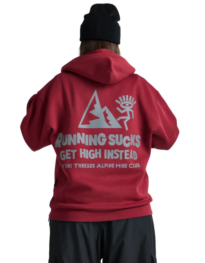 Yuki Threads Alpine Hike Club Hoodie 2026 | Cabernet