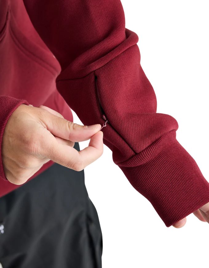 Yuki Threads Loop Shred Hoodie 2026 | Cabernet