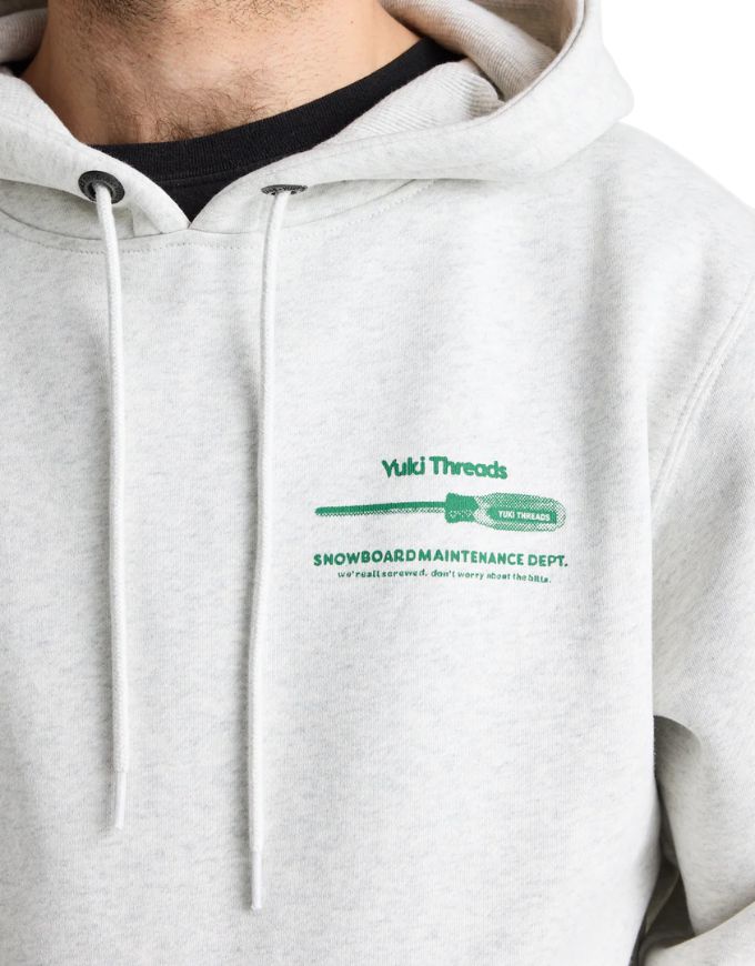 Yuki Threads Maintenance Dept Hoodie 2026 | Snow Marle