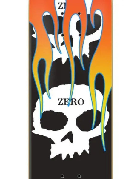 Zero 3 Skull With Flames Deck | Multi 8.5"
