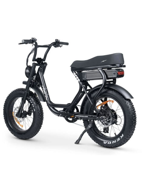 Amp'd Bros Ace S Plus Electric Bike | Black
