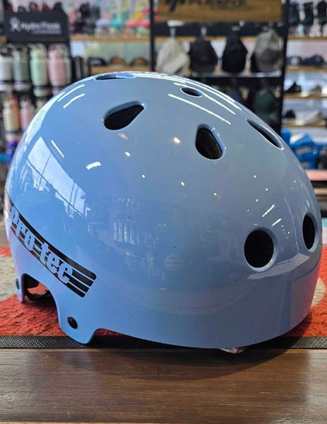 Protec Old School Classic Cert Helmet | Gloss Baby Blue (No Box)