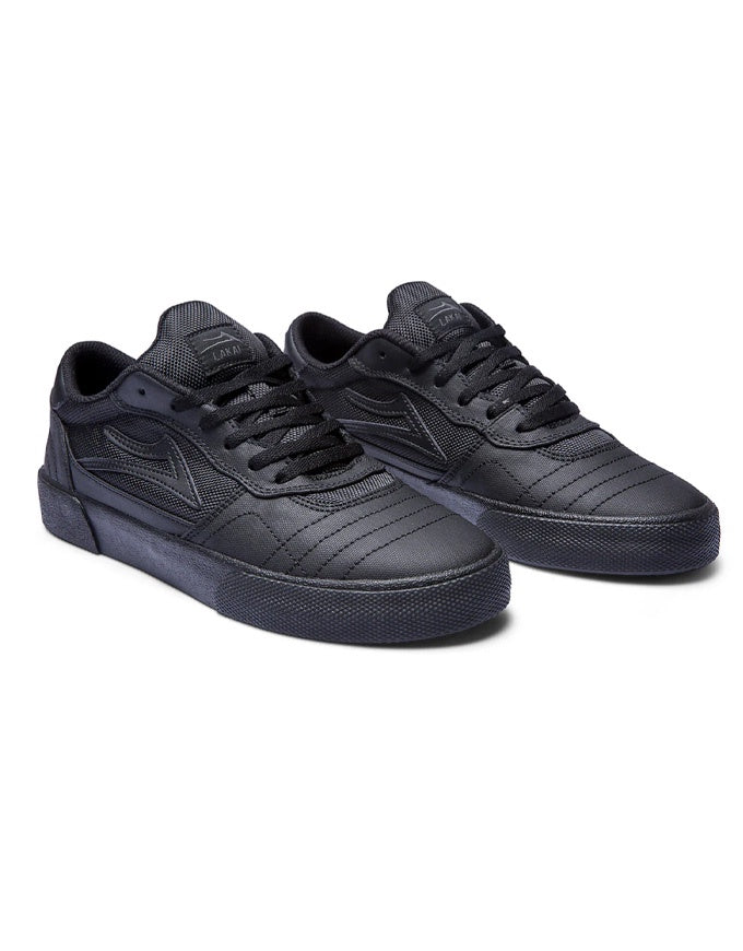 Lakai Cambridge Shoe | Black Canvas
