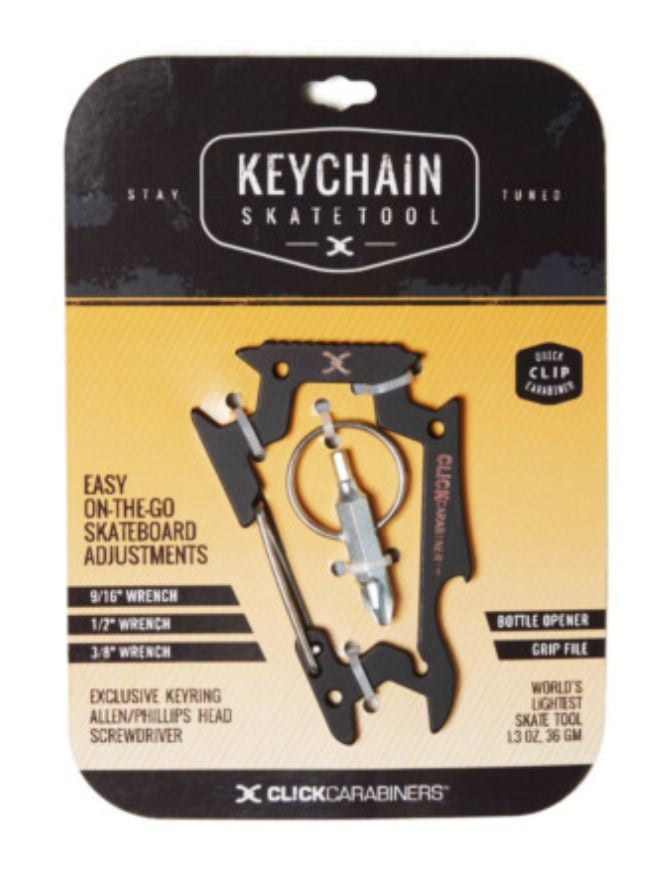 Sk8ology Tool Carabiner Black