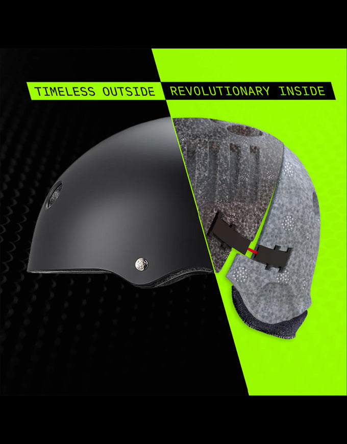 Triple 8 Deep Cover Certified Helmet | Matte Grey