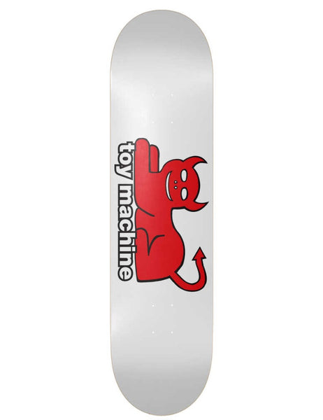 Toy Machine Devil Cat Deck White | 8.75"