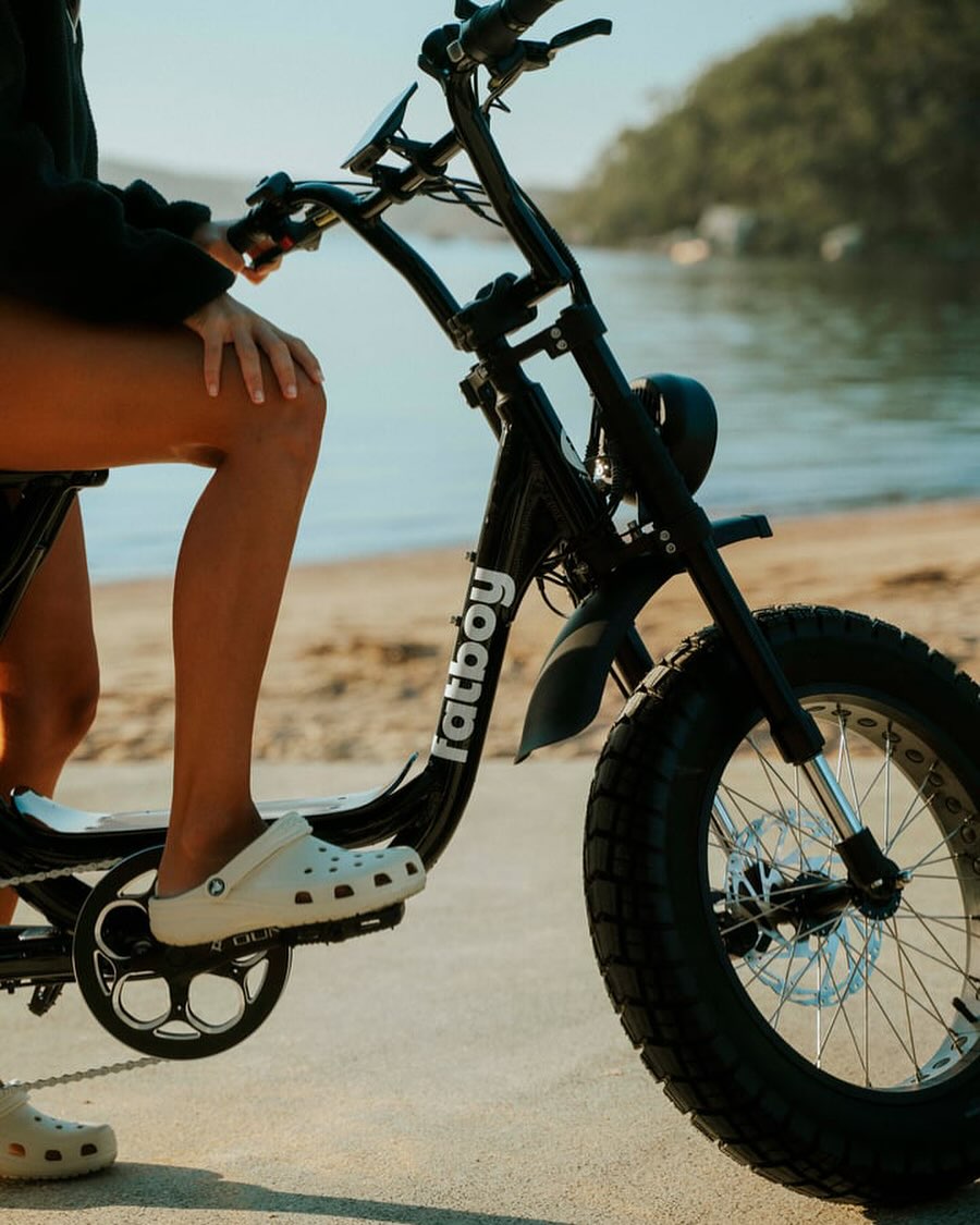Fatboy Harlem V2 Electric Bike | White Noise