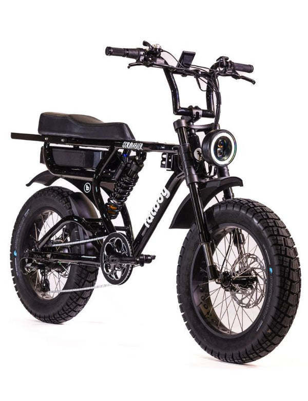 Fatboy Scrambler V2 Electric Bike | Gloss Black
