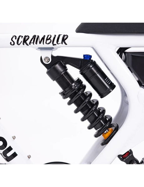 Fatboy Harlem V2 Electric Bike | White Noise