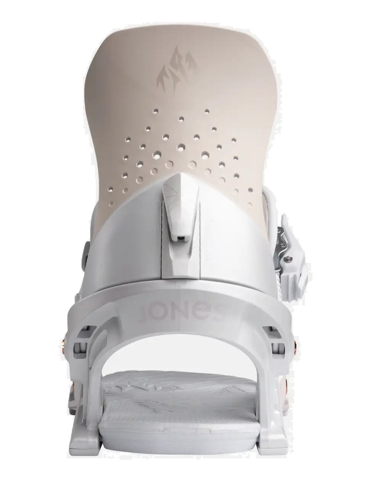 Jones Aurora Women's Snowboard Binding 2027 Misty White back