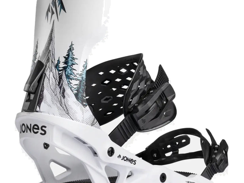 Jones Meteorite Snowboard Binding 2027 Rallycat White