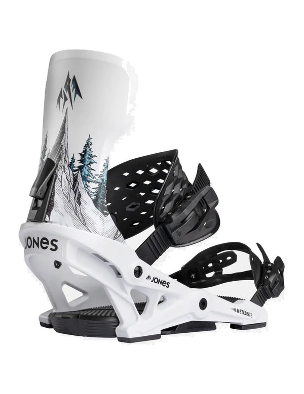 Jones Meteorite Snowboard Binding 2027 Rallycat White