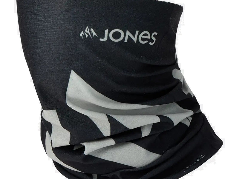 Jones MTN Logo Neckwarmer Stealth Black
