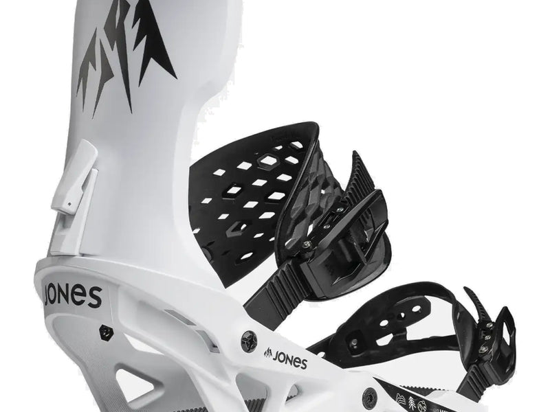 Jones Meteorite Snowboard Binding 2027 Snow White